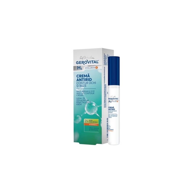 GEROVITAL- ANTI WRINKLE EYES AND LIPS CONTOUR CREAM