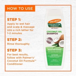 PALMER'S COCONUT MOISTURE BOOST SHAMPOO 400ML