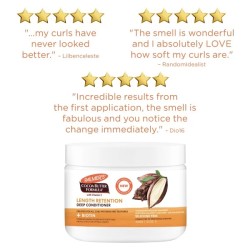 PALMER'S COCOA BUTTER & BIOTIN LENGTH RETENTION DEEP CONDITIONER 340GM