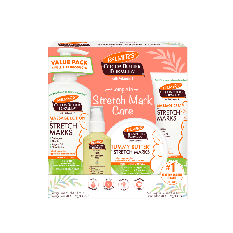 PALMER'S COMPLETE STRETCH MARK CARE SET