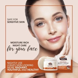 PALMER'S MOISTURE RICH NIGHT CREAM 75GM