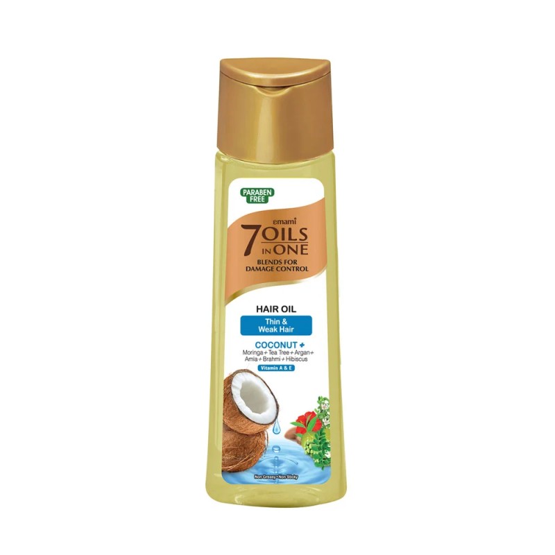 EMAMI COCONUT HAIR OIL – FOR WEAK & THIN HAIR 200ML