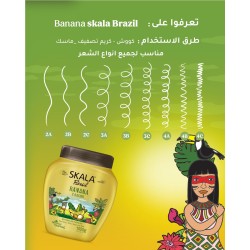 SKALA BANANA & BACURI HAIR CREAM – REPAIR & SHINE – 1000G