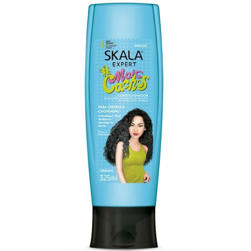 SKALA Mais Cachos Conditioner 325ML | Hydrating & Frizz-Control for Curly Hair