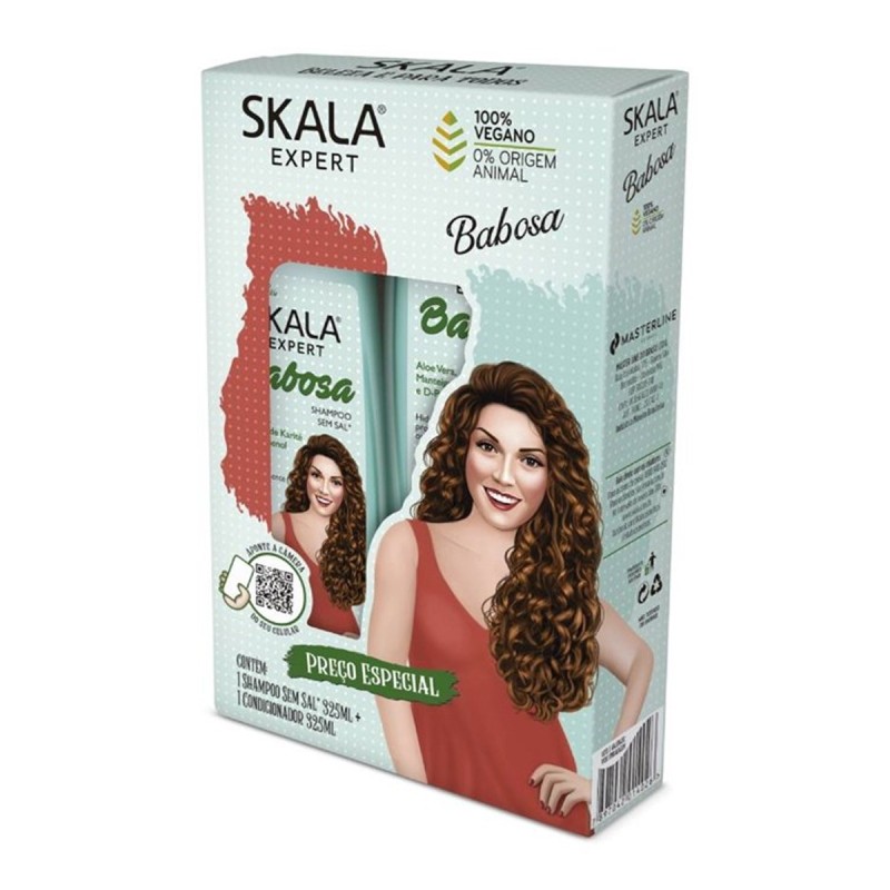 SKALA Babosa Set (Shampoo + Conditioner) 325ML | Vegan Curl Hydration Duo