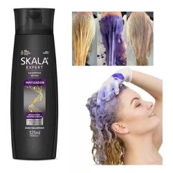 SKALA Matizador Purple Shampoo 325ML | Tone-Correcting Shampoo for Blonde & Gray Hair