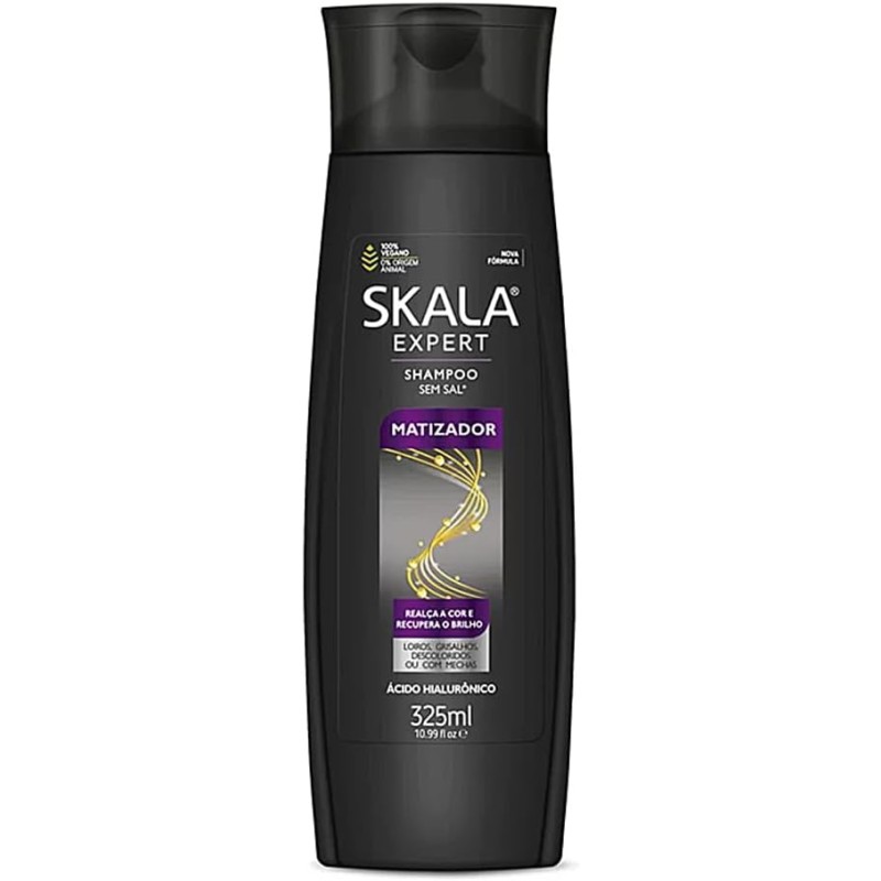 SKALA Matizador Purple Shampoo 325ML | Tone-Correcting Shampoo for Blonde & Gray Hair