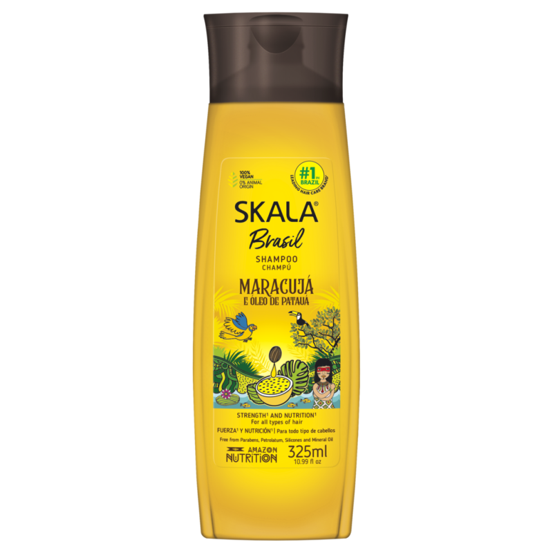 SKALA Maracujá & Patauá Shampoo 325ML | Nourishing Amazonian Shampoo