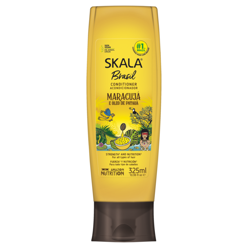 SKALA Maracujá & Patauá Conditioner 325ML | Vegan Hydration & Shine Boost