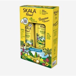 SKALA Banana & Bacuri Set 325ML | Vegan Tropical Hair Repair Duo