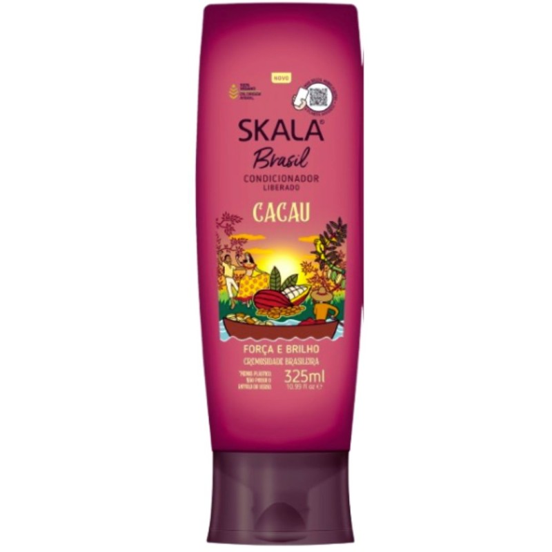 SKALA Cacau Conditioner 325ML | Vegan Repair & Hydration for Dry Hair