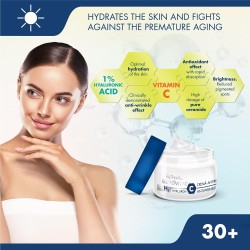 Gerovital Day Cream with Vitamin C & Hyaluronic Acid – 50ML