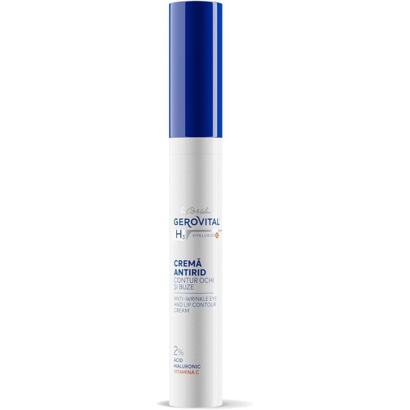Gerovital Anti Wrinkle Eyes and Lips Contour Cream – 15ML