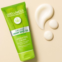 Wellness Hydrating Cream with Hemp Oil – 180ML