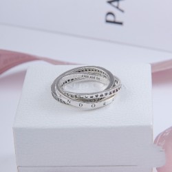 Triple Silver Feminine Ring | 4 Sizes – La Jolie Beauty