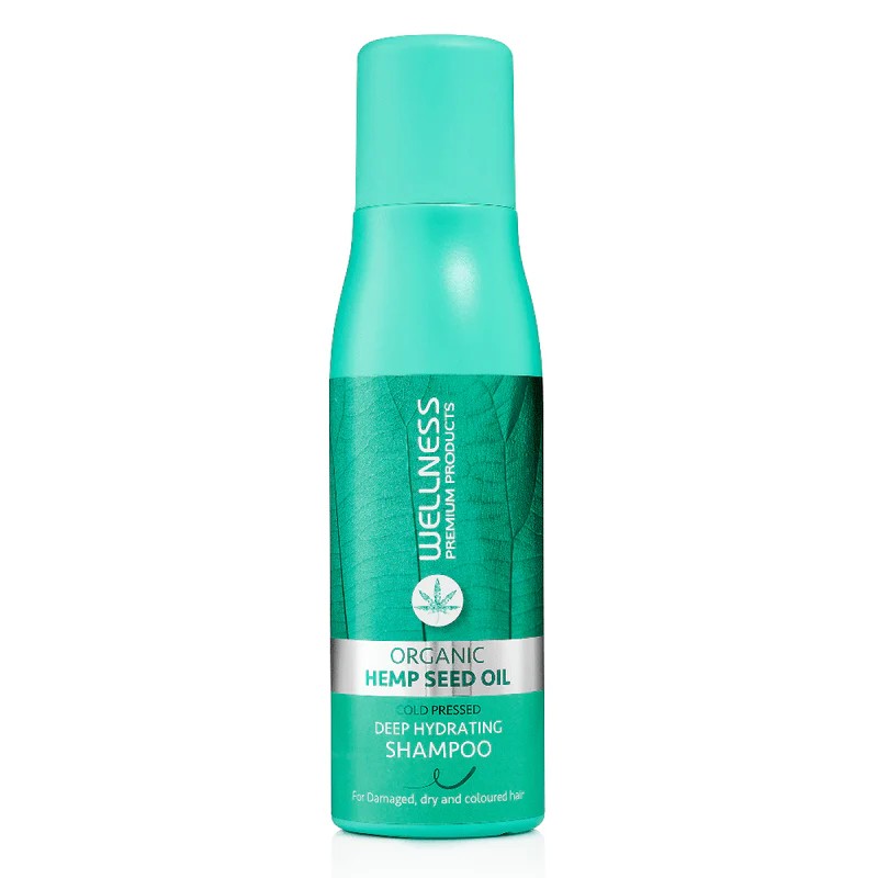 WELLNESS Deep Hydrating Shampoo with Organic Hemp Seed Oil 500ML