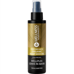 WELLNESS LEAVE-IN HAIR MASK – 250ML | Hemp-Infused Repair