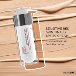 Frezyderm Sensitive Red Skin Tinted SPF30 – Soothing Coverage for Sensitive Skin | 30ml
