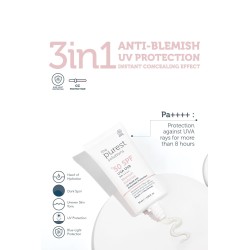 THE PUREST SOLUTIONS TINTED SUNSCREEN – SPF 50, Tone Equalizer | 50ML