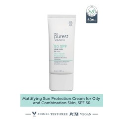 ذا بيورست سيليوشنز واقي شمس مطفي للبشرة الدهنية – SPF 50 | 50 مل