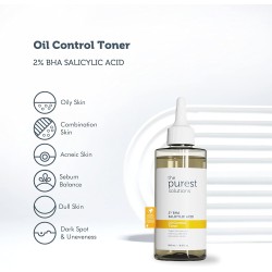 THE PUREST SALICYLIC ACID TONIC – Pore Tightening & Exfoliation | 200ML