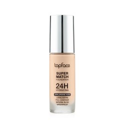 TOPFACE SUPER MATCH 24H FOUNDATION – Full Coverage & Hydration | 30ML