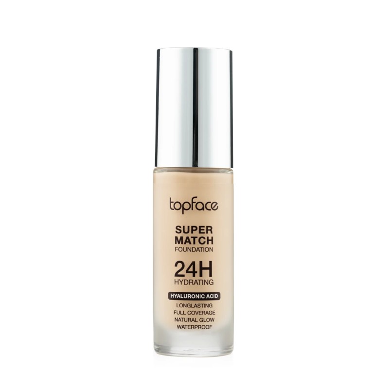 TOPFACE SUPER MATCH 24H FOUNDATION – Full Coverage & Hydration | 30ML
