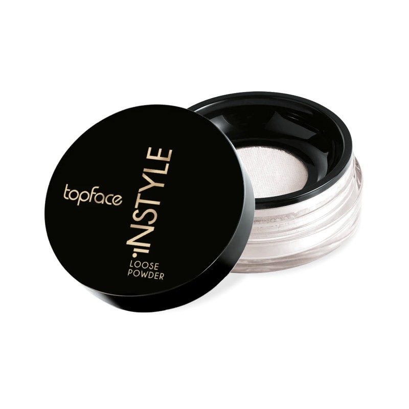 TOPFACE INSTYLE LOOSE POWDER – 4 Shades for Matte Finish & Flawless Setting | 10G