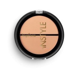 توب فيس بلاشر مزدوج INSTYLE – درجتان متناغمتان ولمسة طبيعية | 10 جم