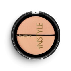 توب فيس بلاشر مزدوج INSTYLE – درجتان متناغمتان ولمسة طبيعية | 10 جم