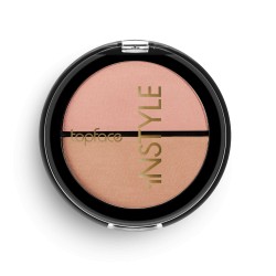 توب فيس بلاشر مزدوج INSTYLE – درجتان متناغمتان ولمسة طبيعية | 10 جم