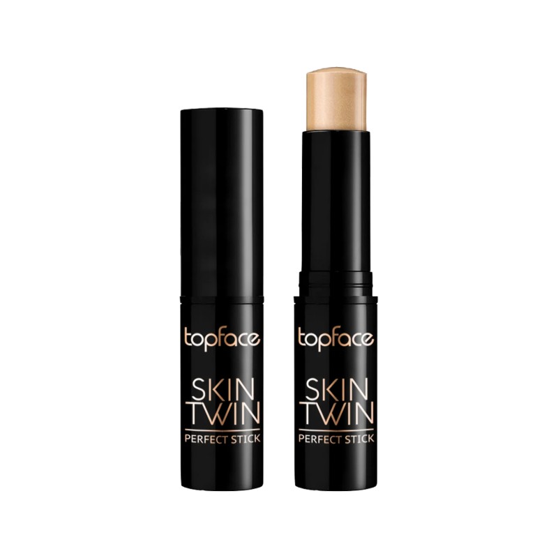 توب فيس هايلايتر ستيك SKIN TWIN – إشراقة طبيعية ولمسة لؤلؤية | 9 جم