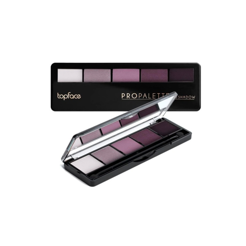 TOPFACE Pro Eyeshadow Palette – 5 Matte Shades | La Jolie Beauty