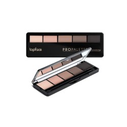 TOPFACE Pro Eyeshadow Palette – 5 Matte Shades | La Jolie Beauty