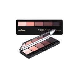 TOPFACE Pro Eyeshadow Palette – 5 Matte Shades | La Jolie Beauty