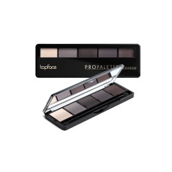 TOPFACE Pro Eyeshadow Palette – 5 Matte Shades | La Jolie Beauty
