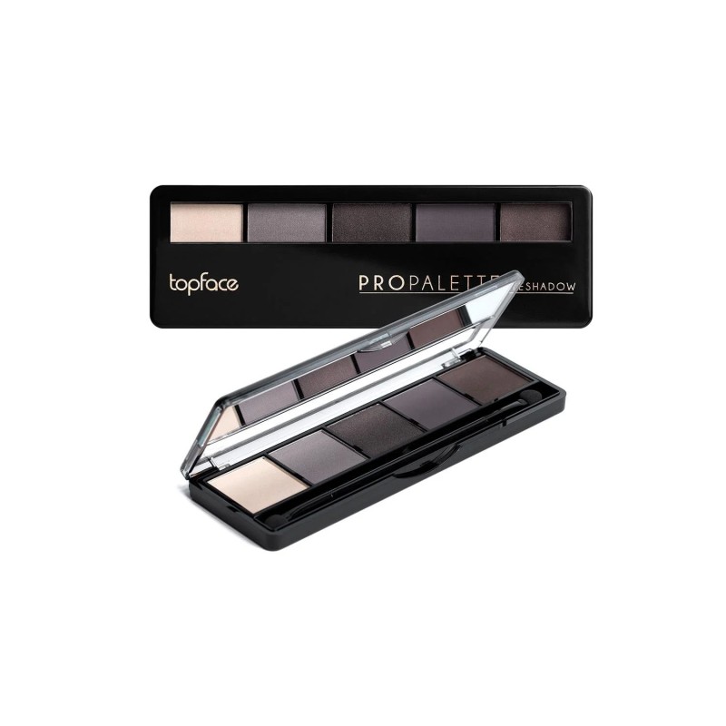 TOPFACE Pro Eyeshadow Palette – 5 Matte Shades | La Jolie Beauty