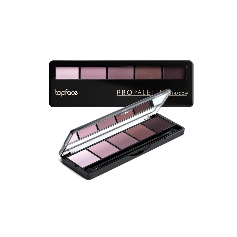 TOPFACE Pro Eyeshadow Palette – 5 Matte Shades | La Jolie Beauty