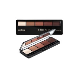 TOPFACE Pro Eyeshadow Palette – 5 Matte Shades | La Jolie Beauty