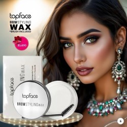 شمع تثبيت الحواجب من توب فيس – تركيبة مغذية شفافة | La Jolie Beauty