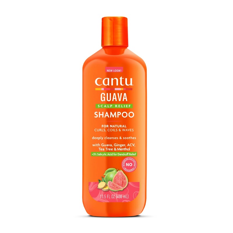 CANTU Guava & Ginger Shampoo – Scalp Relief & Deep Clean | La Jolie Beauty