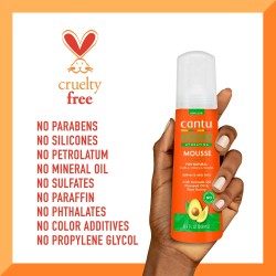 CANTU AVOCADO STYLING MOUSSE – Curl Definition & Hydration | La Jolie Beauty