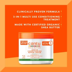 CANTU SHEA BUTTER LEAVE-IN – Deep Moisture & Repair | La Jolie Beauty