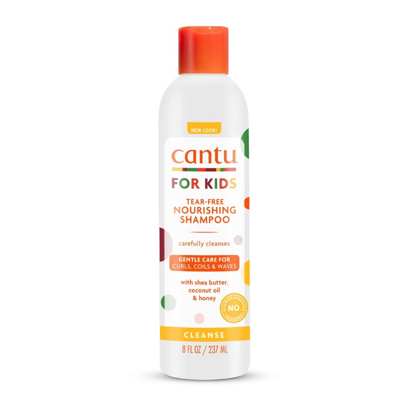 CANTU KIDS SHAMPOO – Gentle Tear-Free Cleanser for Curly Hair | La Jolie Beauty
