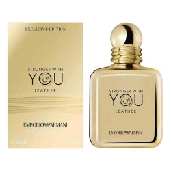 GIORGIO ARMANI STRONGER WITH YOU LEATHER – PARFUM – 100ML | La Jolie Beauty