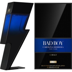 CAROLINA HERRERA - BAD BOY COBALT ELIXIR - INTENSE MASCULINE FRAGRANCE - 100ML