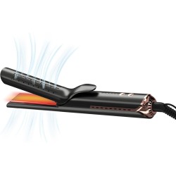 CORTEX BEAUTY – Air Glider – 2-in-1 Flat Iron & Curler | Cool Air Technology