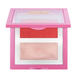 BELLA OGGI CHEEK AND BRIGHT – Cream Blush & Illuminant Palette – 5GM