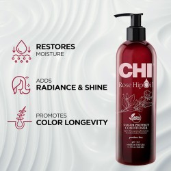 CHI ROSE HIP OIL CONDITIONER – Color-Safe Hydration & Shine