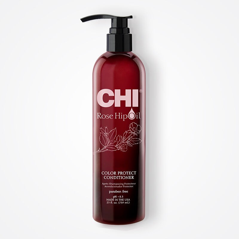 CHI ROSE HIP OIL CONDITIONER – Color-Safe Hydration & Shine